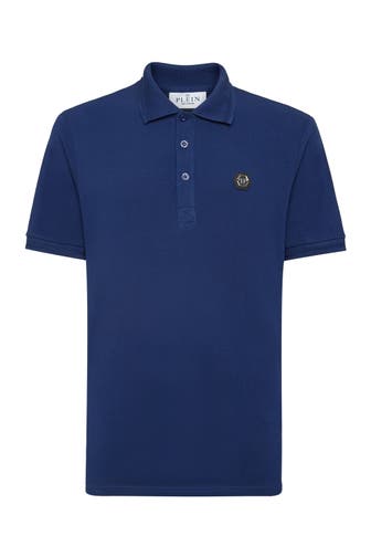 PHILIPP PLEIN Polo-Shirt GOTHIC PLEIN 14 | darkblue