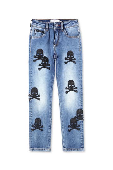PHILIPP PLEIN Jeans SKULL 08IS | storm/indigo Straight