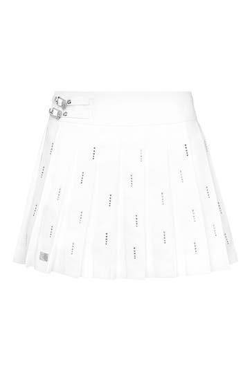 PHILIPP PLEIN Minirock SKULL 01 | white