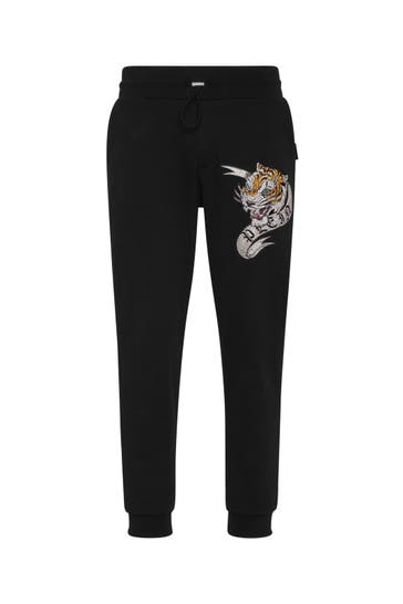 PHILIPP PLEIN Sweatpant TATTOO 02 | black Loose Fit