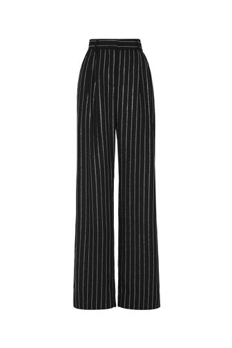 PHILIPP PLEIN Business-Hose 02 | black Wide/ Loose Fit