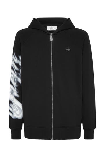 PHILIPP PLEIN Sweatjacke SIGNATURE 02 | black