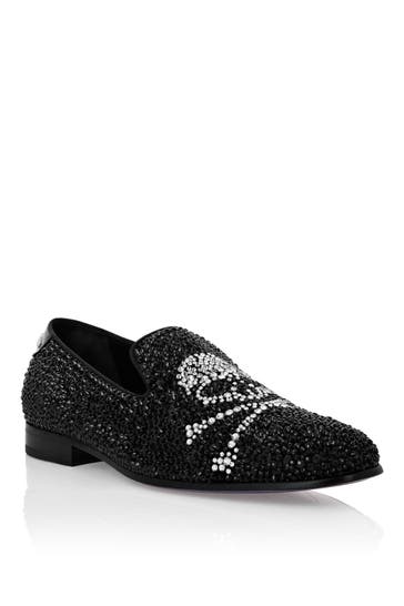 PHILIPP PLEIN Slipper SKULL 02 | black