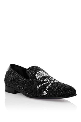 PHILIPP PLEIN Slipper SKULL 02 | black