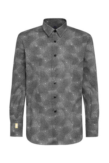 BILLIONAIRE Business-Hemd 02 | black Slim Fit