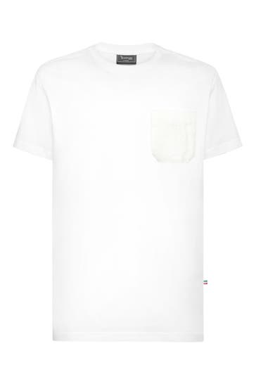 BILLIONAIRE Kurzarm-Rundhals-T-Shirt CREST