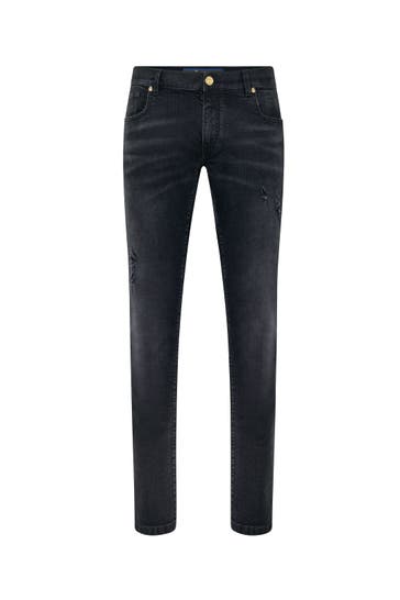 BILLIONAIRE Jeans BAROQUE 02 | black Straight
