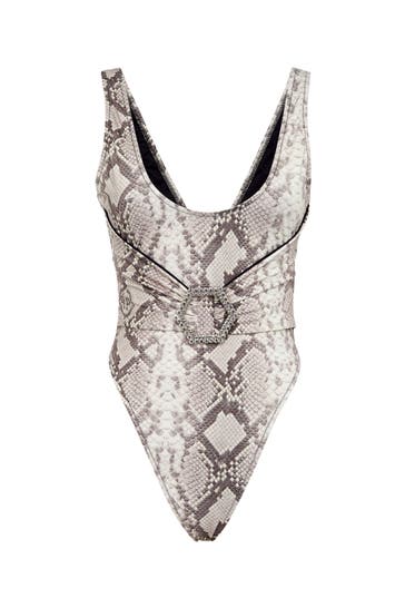PHILIPP PLEIN Badeanzug PYTHON 32 | python