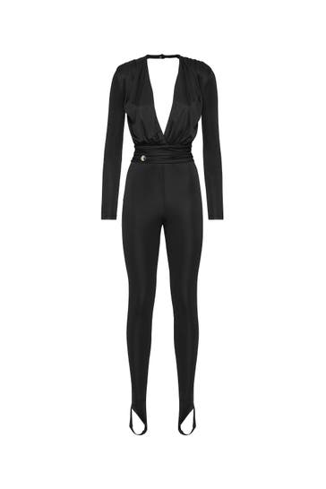PHILIPP PLEIN Jumpsuit PS 02 | black Skinny