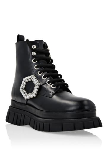 PHILIPP PLEIN Winterstiefel HEXAGON 02 | black