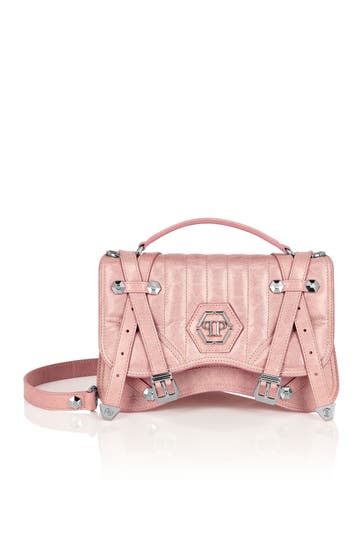 PHILIPP PLEIN Handtasche HEXAGON 62 | nudepink