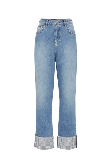 PHILIPP PLEIN Jeans HEART 13MI | Salt'N'Pepa Straight