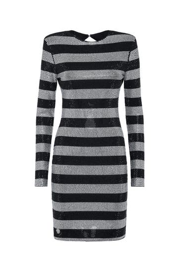 PHILIPP PLEIN Kleid 6002 | crystal+black