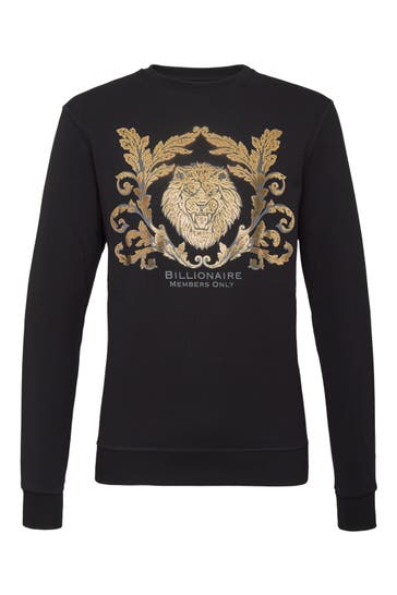 BILLIONAIRE Sweatshirt LION 02 | black