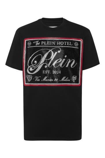 PHILIPP PLEIN T-Shirt Rundhalsausschnitt Ss
