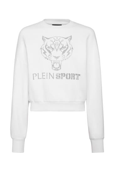 PLEIN SPORT Sweatshirt TIGER 01 | white
