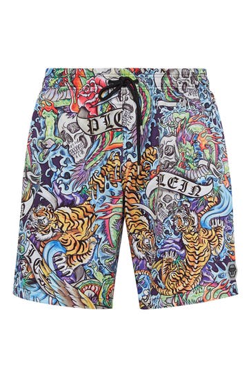 PHILIPP PLEIN Badehose TATTOO