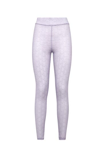 PHILIPP PLEIN Leggings MONOGRAM 30 | lilac Skinny