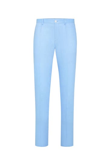 PHILIPP PLEIN Business-Hose 07 | lightblue Straight