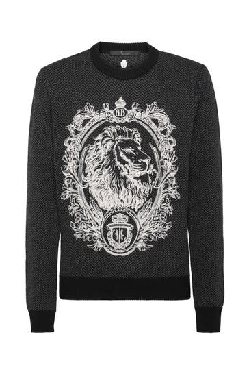 BILLIONAIRE Pullover 02 | black