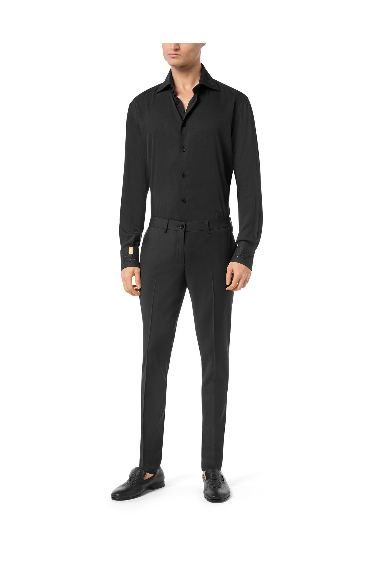 BILLIONAIRE Business-Hemd 02 | black Slim Fit, Bild 1