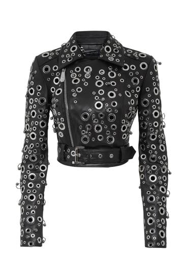 PHILIPP PLEIN Lederjacke 02 | black