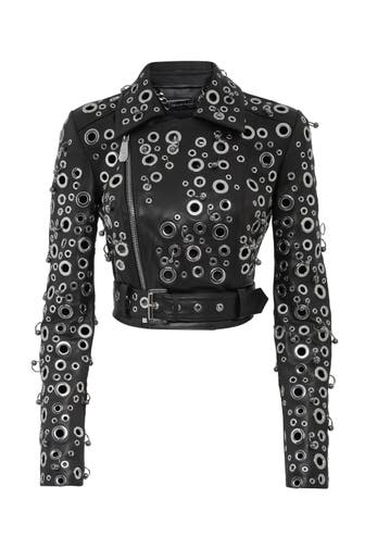 PHILIPP PLEIN Lederjacke 02 | black