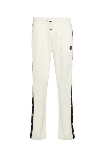 PHILIPP PLEIN Sweatpant SIGNATURE 01OF | OffWhite Wide/ Loose Fit