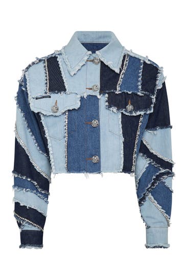 PHILIPP PLEIN Jeansjacke 08 | middleblue