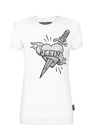PHILIPP PLEIN T-Shirt LOVE 01 | white