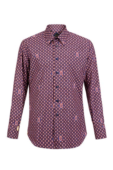 BILLIONAIRE Business-Hemd 10 | grey Slim Fit