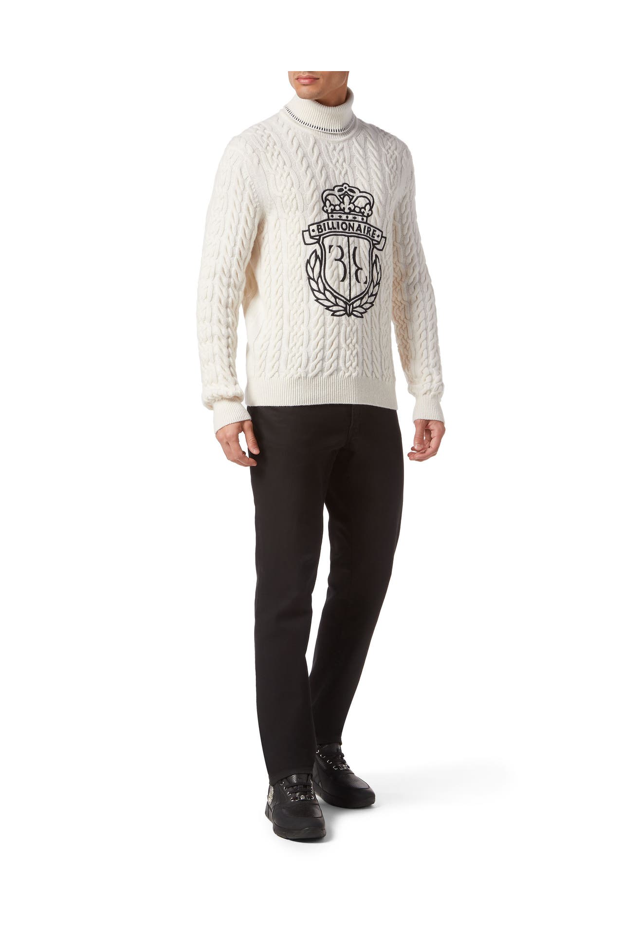BILLIONAIRE Pullover 01 | white, Bild 1
