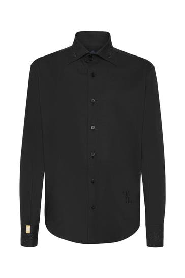 BILLIONAIRE Business-Hemd 02 | black Slim Fit