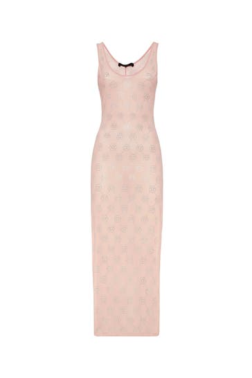 PHILIPP PLEIN Kleid MONOGRAM 62 | nudepink