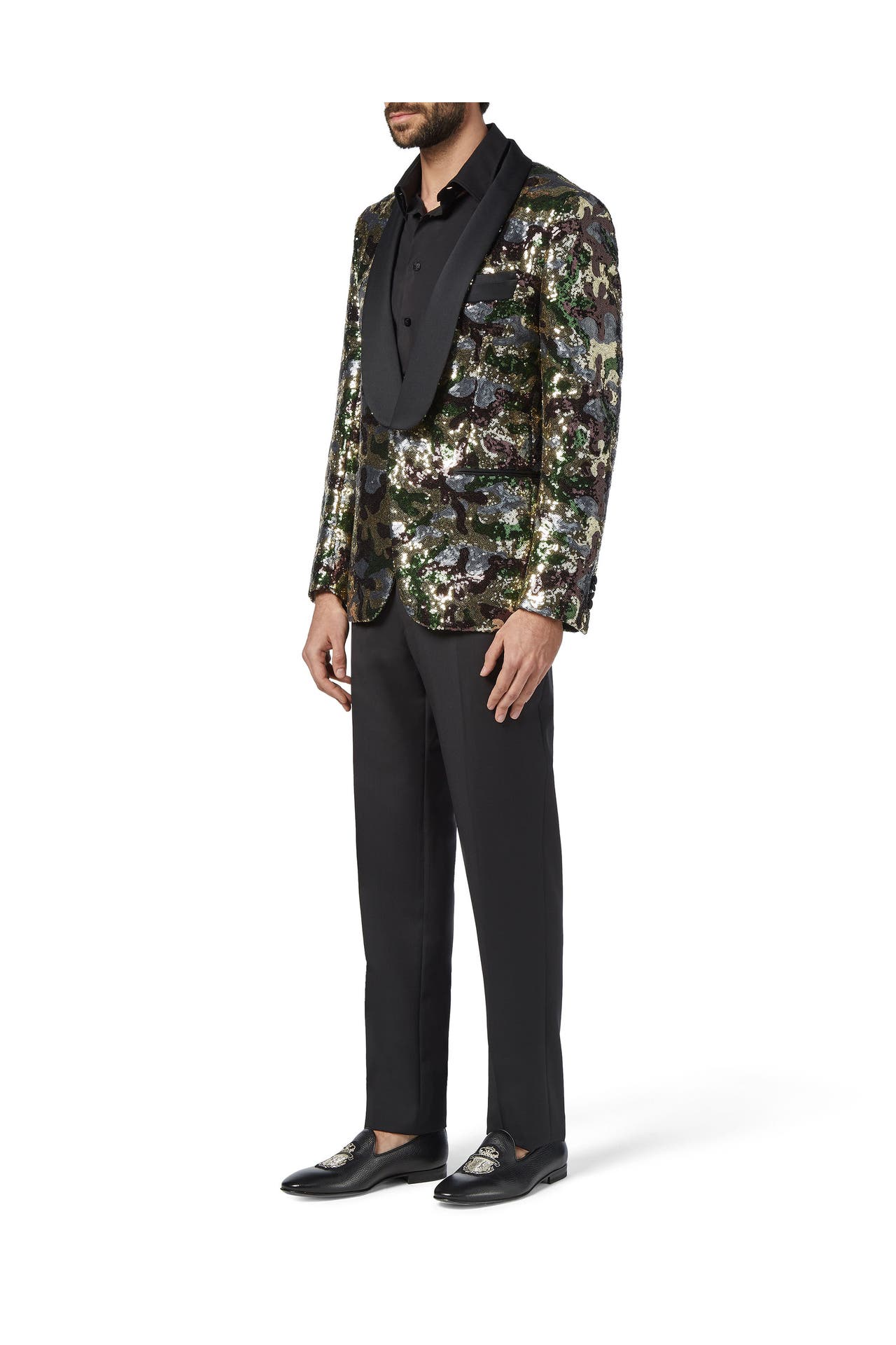 BILLIONAIRE Business-Sakko STATEMENT 16 | gold Slim Fit, Bild 1