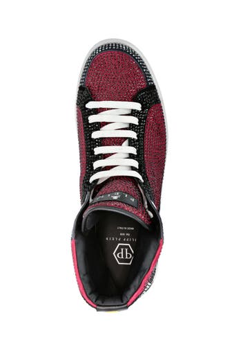 PHILIPP PLEIN Sneaker MONEY BEAST 0235 | black/bordeaux