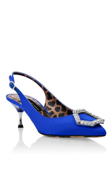 PHILIPP PLEIN High Heels HEXAGON 08 | middleblue