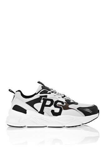 PLEIN SPORT Sneaker 0127 | White/greenfluo