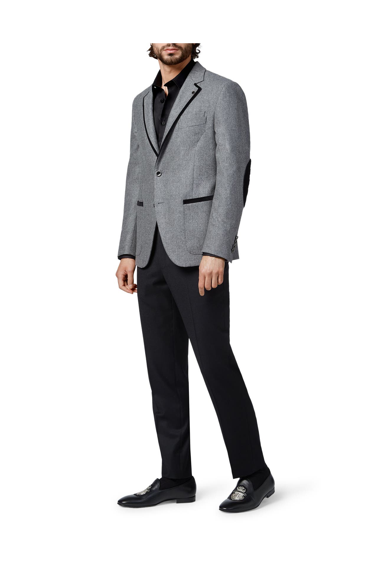 BILLIONAIRE Business-Sakko 71 | lightgrey Slim Fit, Bild 1