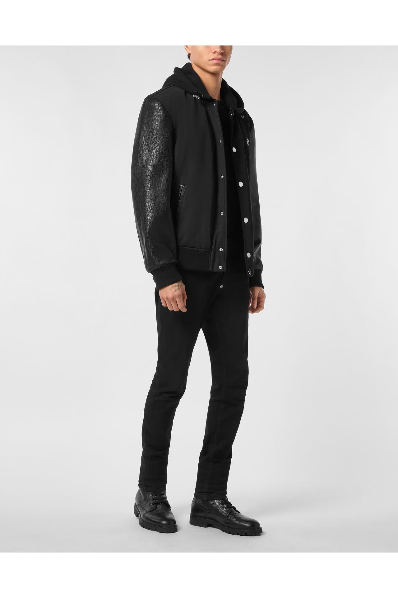 PHILIPP PLEIN Lederjacke &AMP 02 | black, Bild 1