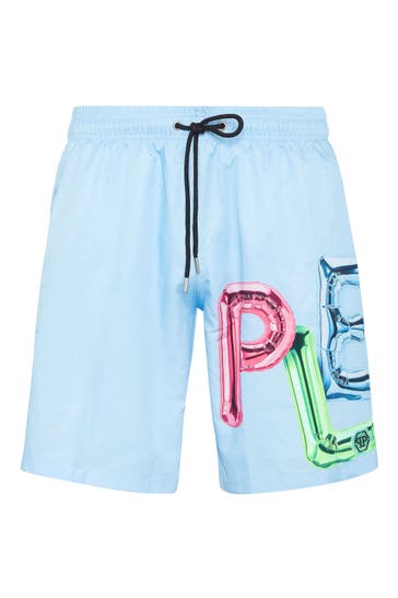 PHILIPP PLEIN Badehose BOMBING GRAFFITI