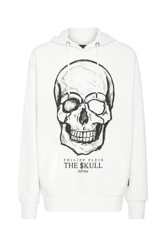 PHILIPP PLEIN Hoodie SKULL 01 | white