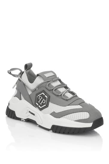 PHILIPP PLEIN Sneaker PREDATOR 1072 | grey/darkgrey