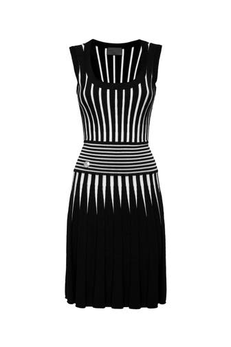 PHILIPP PLEIN Casual-Kleid 0201 | black/white