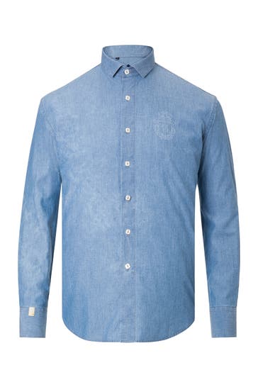 BILLIONAIRE Business-Hemd 07 | lightblue Slim Fit