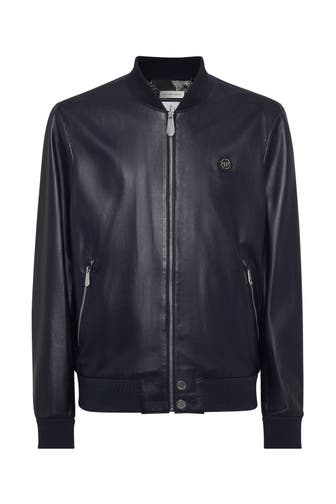 PHILIPP PLEIN Lederjacke 14 | darkblue