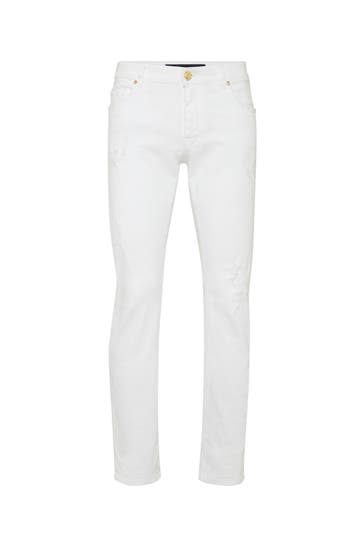 BILLIONAIRE Jeans PALMS 01 | white Straight