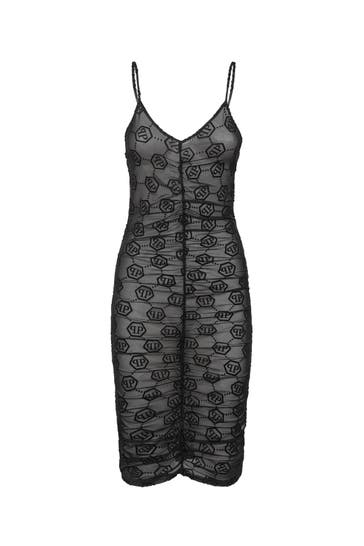 PHILIPP PLEIN Kleid MONOGRAM 02 | black