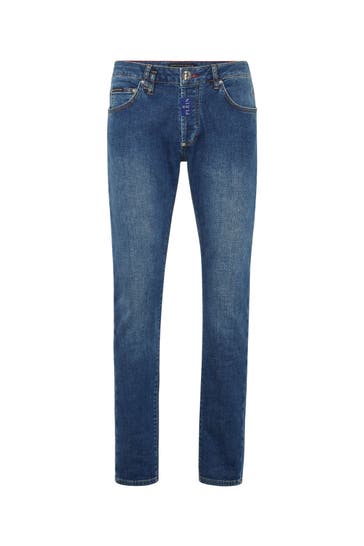 PHILIPP PLEIN Jeans HEXAGON 08HS | BlueShark Straight