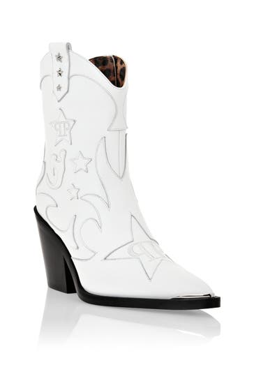 PHILIPP PLEIN Ankle Boots 01 | white